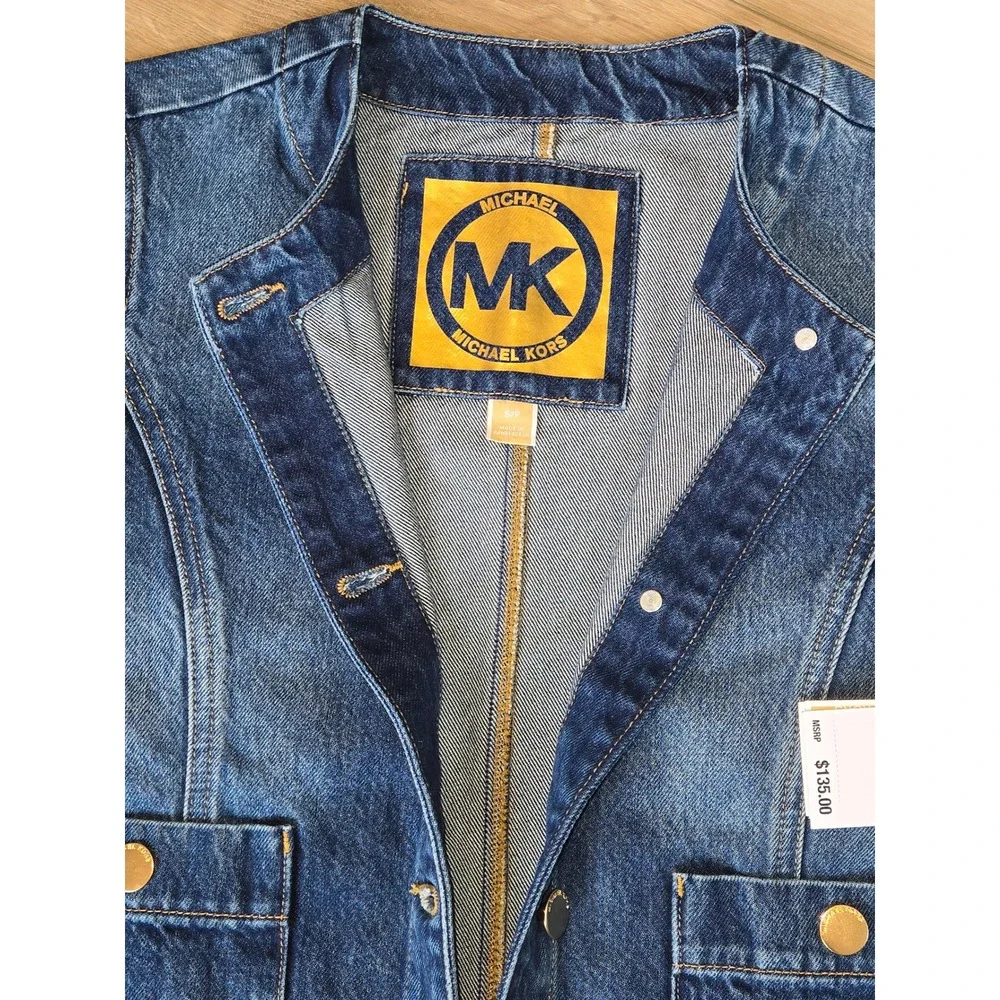 Michael Kors Women Heritage Wash Denim New With tags